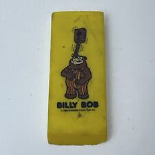 Vintage Billy Bob Showbiz Pizza Time Inc 4” Eraser 1986 Yellow Bear As Is picture