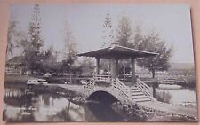 1940's Liliuokalani Gardens Hilo TH Hawaii RPPC  picture
