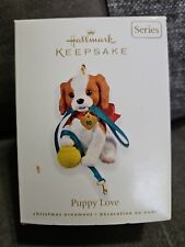 Hallmark Keepsake Ornament  2010 Puppy Love Spaniel 20th in Series picture