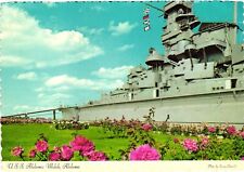 Vintage Postcard 4x6- U.S.S. ALABAMA, MOBILE, AL. picture