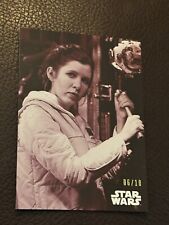 2019 Topps Star Wars Empire Strikes Back Black & White Red Hue /10 Card 44 NM picture