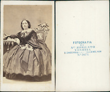Sorgato, Venezia, Italian Aristocrat Vintage CDV Albumen Print CDV, t picture