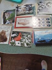 National Wildlife Federation Christmas Cards Lot  Og 14 Cards picture
