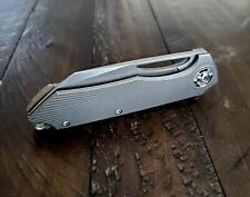 Eutsler Custom Knives Neutralizer - AEBL Blade / Titanium Scales / Only 100 made picture