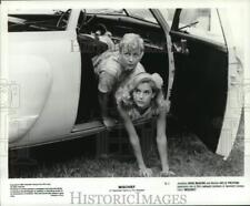 1986 Press Photo Doug McKeon & Kelly Preston Star In 