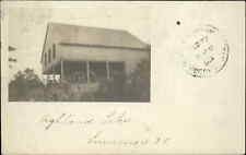 Highland Lake Home Summer 1908 Westbrook/Windham Area Real Photo Postcard picture