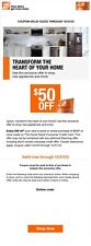 Home Depot $50 OFF of $500 In-store or Online purches_Expire 12/31/23 picture