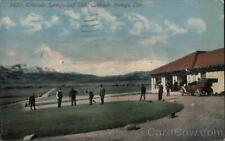 1923 Colorado Springs Golf Club,CO El Paso County Antique Postcard 1c stamp picture