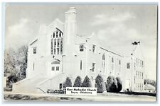 c1940's First Methodist Church Sayre Oklahoma OK Unposted Vintage Postcard picture