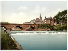 Annan. The Bridge. Vintage Photochromy, Photochromy, Vintage Photochrome PC  picture