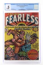 Captain Fearless Comics #1 - Holyoke 1941 CGC .5 Origin and 1st Appearance of Mr picture