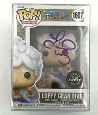 Funko Pop One Piece Luffy Gear Five CHASE Signed by Colleen Clinkenbeard PSA picture