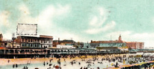 Bathing Hour, Atlantic City, New Jersey Antique 1910 Vintage Postcard picture