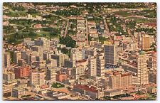 1948 Downtown San Antonio Texas TX Panorama Buildings Landmarks Posted Postcard picture