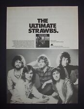 The Strawbs Deadlines 1978 Short Print Poster Type Ad, Promo Advert v.2 picture