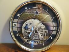 Blue and Silver Dallas Cowboy's Wall Clock picture