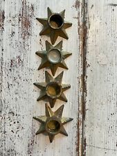 Small Vintage Swedish Star Candle Holders picture