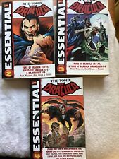 Marvel Essential Lot Tomb Of Dracula 2,3, & 4 Very Good Condition picture
