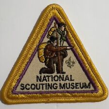 Vintage Boy Scout National Scouting Museum Patch 1980’s Plastic Back BSP2-J9 picture