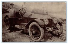 c1910's Frank E. Fithen Armless Freak Speed Demon Car Steubenville Ohio Postcard picture