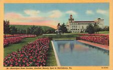 Postcard Municipal Rose Garden Another Beauty Spot Harrisburg Pennsylvania Pool picture