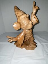 DISNEY ANRI WOOD CARVED MICKEY MOUSE  FANTASIA  WIZARD NUMBERED 1201/2500 Rare picture