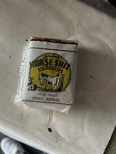 Rare Collectable Genuine Horse Shit Cigarettes Vintage Empty Pack Nos picture