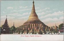Shwe Dagon Pagoda Rangoon Burma Unposted Postcard picture