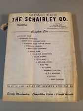 Vintage 1964-65 THE SCHAIBLEY Co. Farm Implement Wholesale Catalog & Prices picture