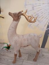 Lenox Driftwood Reindeer Figurine Centerpiece Rustic Winter Magic Christmas NEW picture