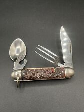 Vintage Colonial Prov USA Hobo Camp Knife  picture