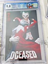 DCEASED #1 CGC 9.8 A. Suydam Harley Joker Alex Ross Homage Only 3000 Newton Ring picture