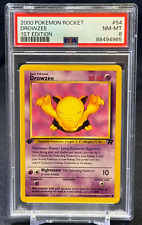 Drowzee 2000 Pokemon Rocket WOTC 1st Edition #54/82 PSA 8 NM-MINT picture
