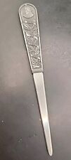 Vintage Franklin Mint Collectors Society Pewter Letter Opener picture
