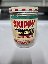 80's Skippy Super Chunky Peanut Butter Jar 28oz picture