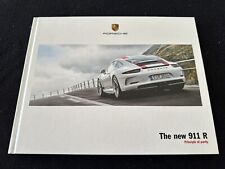 2016 Porsche 911R  Large Hardcover Brochure 991 911 R Limited Sales Book Catalog picture