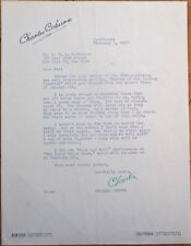 CHARLES COBURN 1958 TLS Autograph/Signed-Letter, His Own Letterhead, Betty White picture