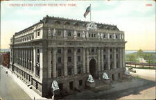 US Custom House ~ New York City NYC NY ~ c1910 Bosselman postcard picture