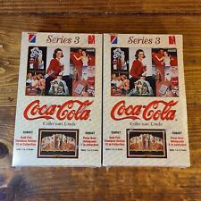 1994 Collect A Card Coca-Cola Series 3 Card Factory Sealed 2 Box Lot picture