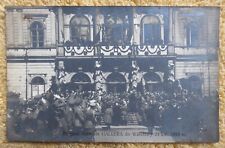 VINTAGE RPPC GENERAL HALLER'S ARRIVAL IN WARSAW APRIL21,1919 POSTCARD picture