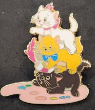 Disney Pin 79171 Aristocats Marie Toulouse Berlioz Painting Cats Kittens Kitty picture