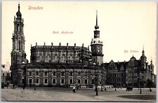 Kath Hofkirche Kgl. Schloss Dresden Germany Cathedral Real Photo RPPC Postcard picture