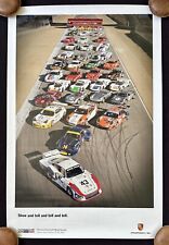 PORSCHE Rennsport Reunion IV 2011 Family Photo Poster MOBY DICK 935/78 picture