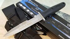Walther P99 Tactical Fixed 440 Stainless Blade Saw Back Knife w/ Black Sheath picture