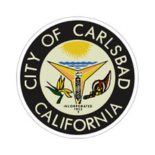 Seal of Carlsbad California USA STICKER Vinyl Die-Cut Decal picture