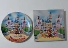 Vintage Disneyland 35 Years of Magic Anniversary Plate 1990 Gangs All Here 9.25