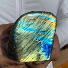 530g Natural Flash Labradorite Quartz Crystal Freeform rough Mineral Healing picture
