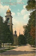 Newport PA~Afternoon @ United Methodist Episcopal Church~1915 Postcard picture