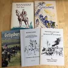 Lot of 5 Civil War Booklets National Park Service Historical Handbook Series VTG picture
