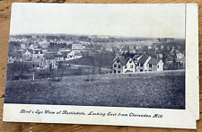 vintage Postcard Roslindale Massachusetts Clarendon Hill MA bird’s eye view EAST picture